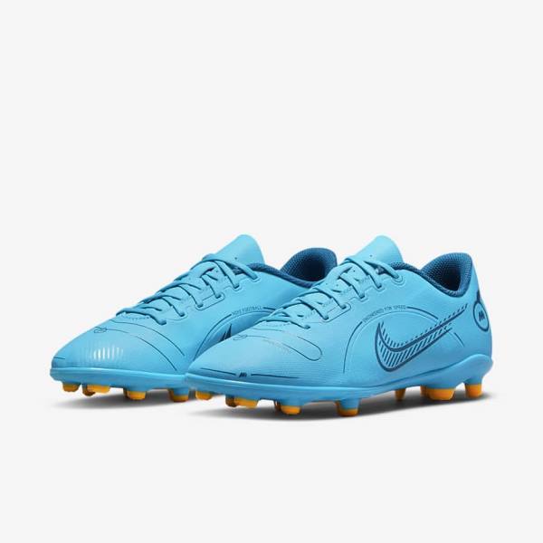 Nike Jr. Mercurial Vapor 14 Club MG Older Multi-Ground Lasten Jalkapallokengät Sininen Oranssi | NK431AMT