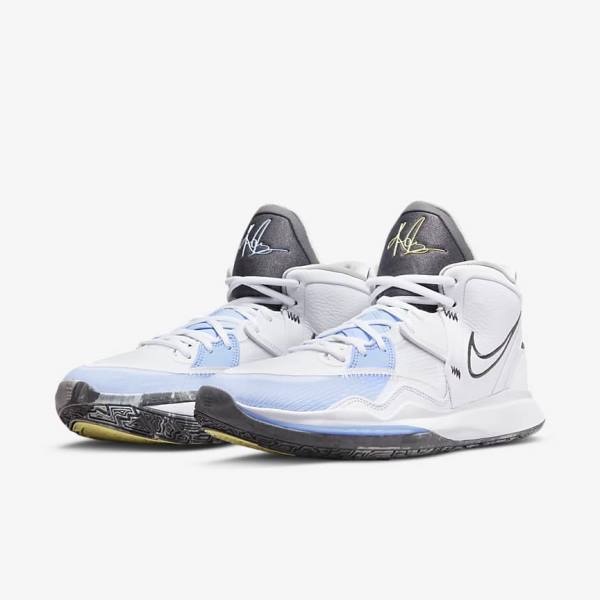 Nike Kyrie Infinity Miesten Koripallokengät Valkoinen Vaaleansininen Harmaat | NK524CTD