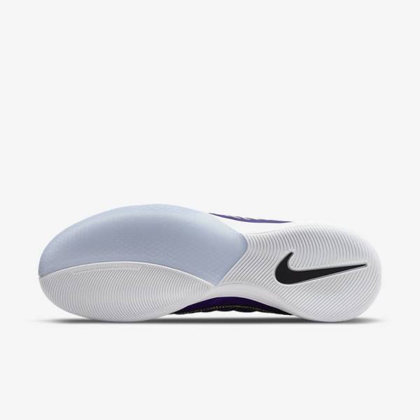 Nike Lunar Gato II IC Indoor Court Miesten Jalkapallokengät Violetit Mustat Valkoinen | NK563EQK