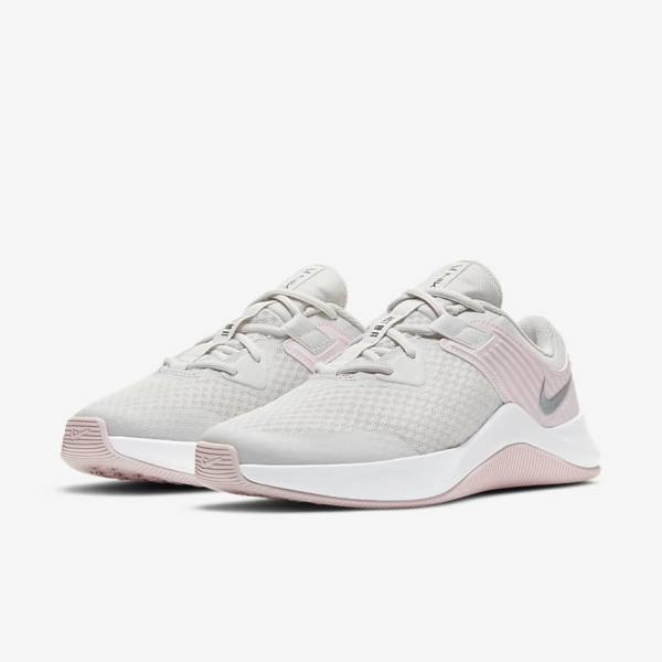 Nike MC Trainer Naisten Treenikengät Platina Pinkki Valkoinen Metal Hopea | NK934SME