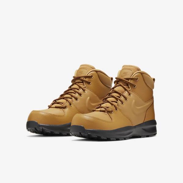 Nike Manoa LTR Older Boot Lasten Vaelluskengät Ruskea Mustat | NK594HLF