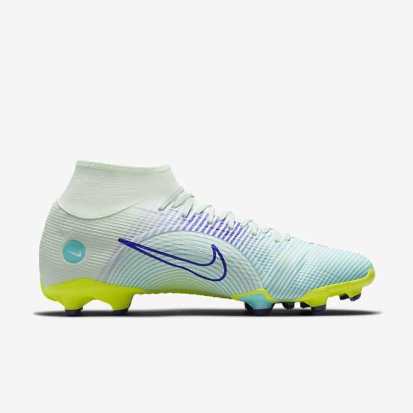 Nike Mercurial Dream Speed Superfly 8 Academy MG Multi-Grounds Miesten Jalkapallokengät Vihreä Violetit Vihreä | NK507ZIK