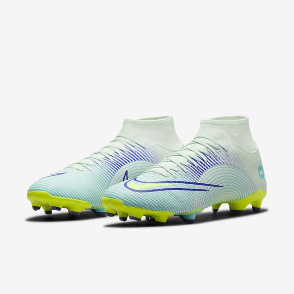 Nike Mercurial Dream Speed Superfly 8 Academy MG Multi-Grounds Miesten Jalkapallokengät Vihreä Violetit Vihreä | NK507ZIK