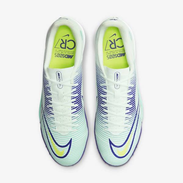 Nike Mercurial Dream Speed Vapor 14 Academy TF Turf Miesten Jalkapallokengät Vihreä Violetit Vihreä | NK426CLT