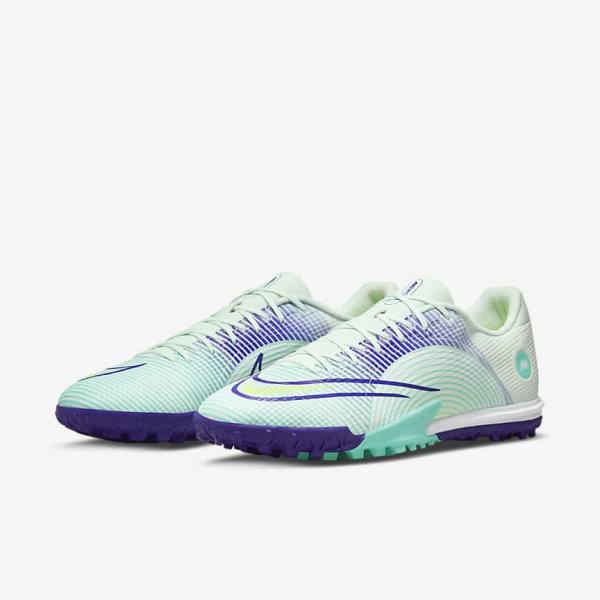 Nike Mercurial Dream Speed Vapor 14 Academy TF Turf Miesten Jalkapallokengät Vihreä Violetit Vihreä | NK426CLT