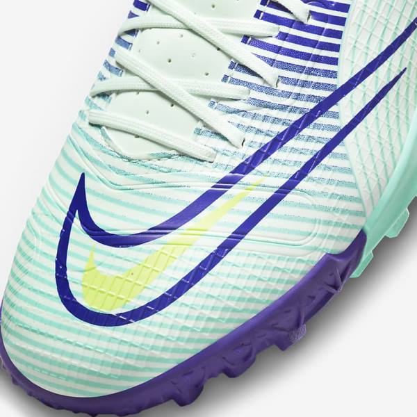 Nike Mercurial Dream Speed Vapor 14 Academy TF Turf Miesten Jalkapallokengät Vihreä Violetit Vihreä | NK426CLT