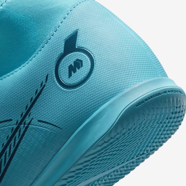 Nike Mercurial Superfly 8 Club IC Indoor Court Naisten Jalkapallokengät Sininen Oranssi | NK862VSU