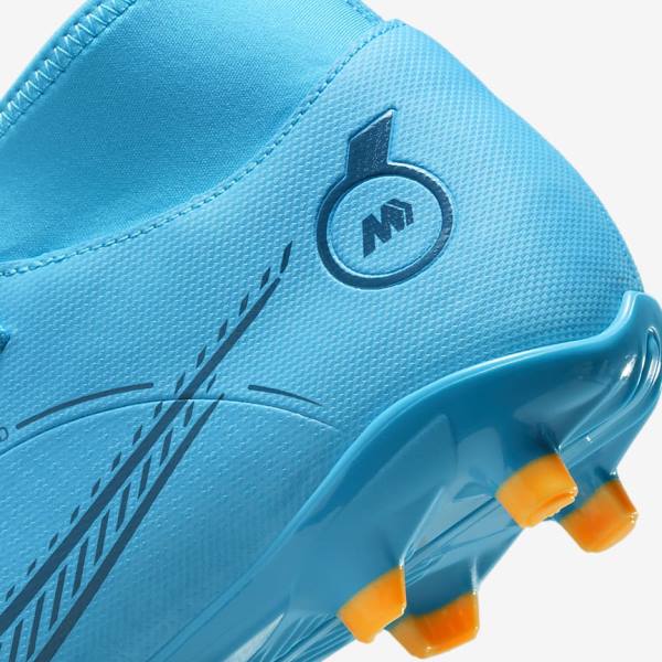 Nike Mercurial Superfly 8 Club MG Multi-Grounds Naisten Jalkapallokengät Sininen Oranssi | NK851KDS