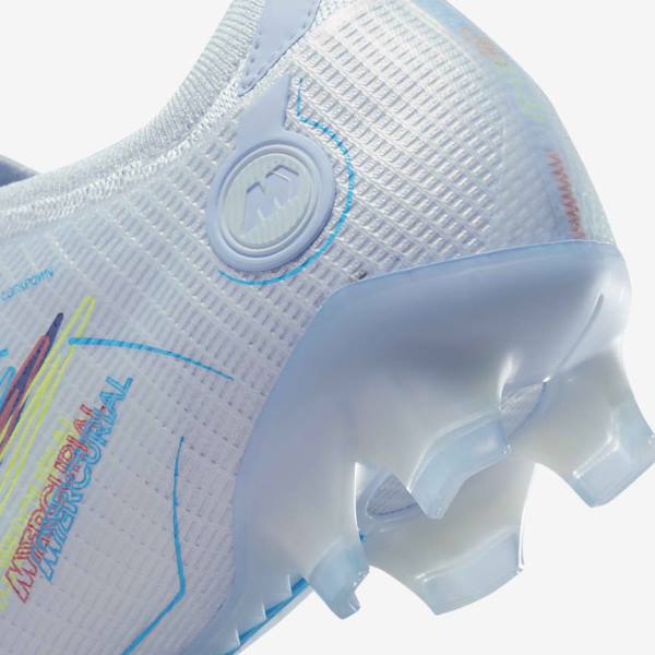 Nike Mercurial Vapor 14 Elite FG Firm-Grounds Naisten Jalkapallokengät Harmaat Vaaleansininen Sininen | NK238IFZ