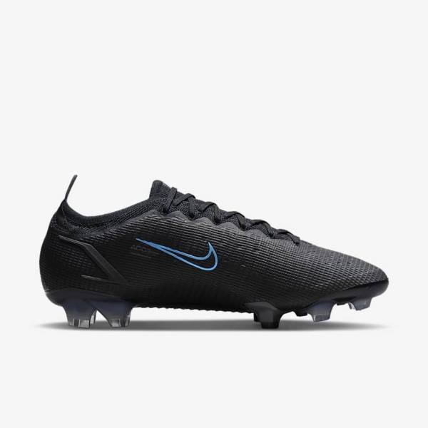 Nike Mercurial Vapor 14 Elite FG Firm-Ground Miesten Jalkapallokengät Mustat | NK408MZI