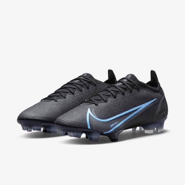 Nike Mercurial Vapor 14 Elite FG Firm-Ground Miesten Jalkapallokengät Mustat | NK408MZI