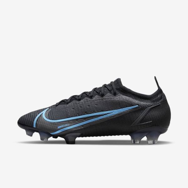 Nike Mercurial Vapor 14 Elite FG Firm-Ground Naisten Jalkapallokengät Mustat | NK634DLK