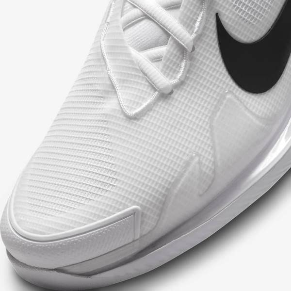 Nike NikeCourt Air Zoom Vapor Pro Carpet Miesten Tenniskengät Valkoinen Mustat | NK584BIC