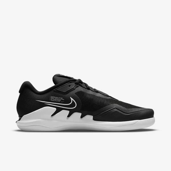 Nike NikeCourt Air Zoom Vapor Pro Carpet Miesten Tenniskengät Mustat Valkoinen | NK768PSE