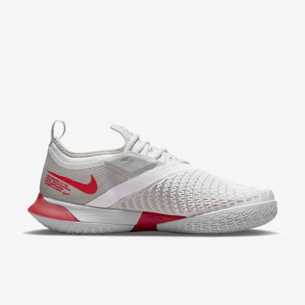 Nike NikeCourt React Vapor NXT Hard Court Naisten Tenniskengät Vaaleanbeige Valkoinen | NK041PTK