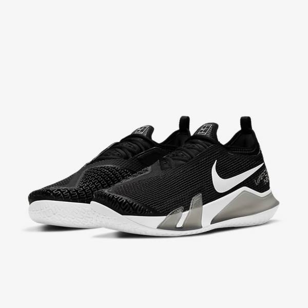 Nike NikeCourt React Vapor NXT Hard-Court Miesten Tenniskengät Mustat Valkoinen | NK812DJQ