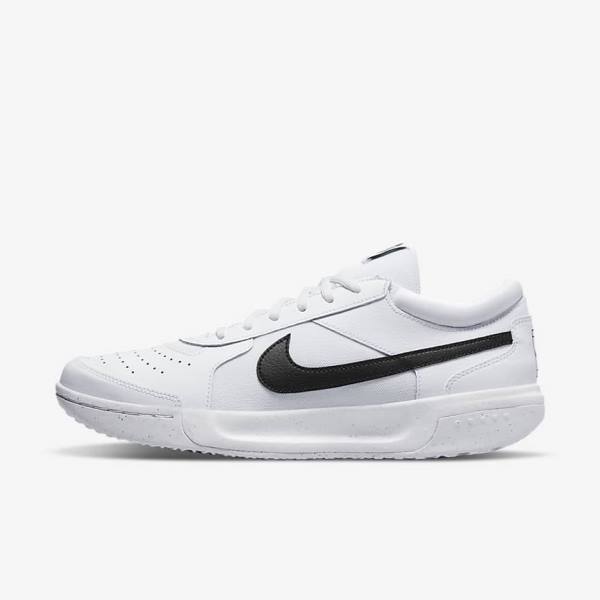 Nike NikeCourt Zoom Lite 3 Hard Court Miesten Tenniskengät Valkoinen Mustat | NK841FWP