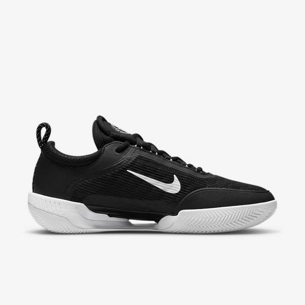 Nike NikeCourt Zoom NXT Clay Court Miesten Tenniskengät Mustat Valkoinen | NK750JSL