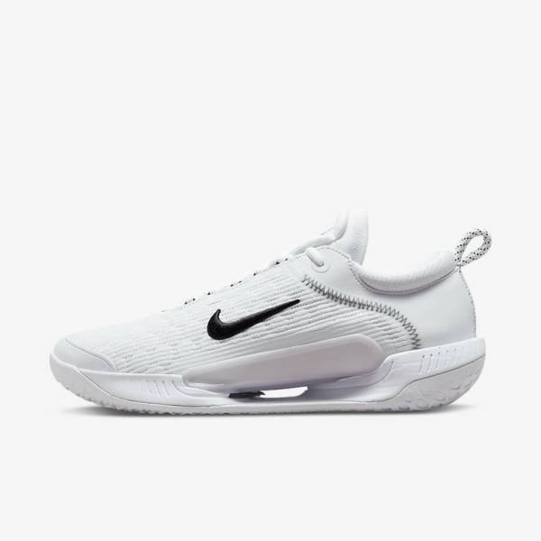 Nike NikeCourt Zoom NXT Hard Court Miesten Tenniskengät Valkoinen Mustat | NK895ZGR