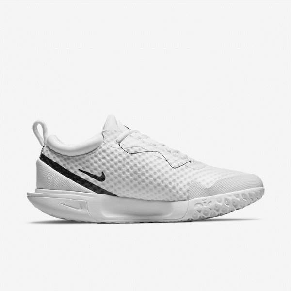 Nike NikeCourt Zoom Pro Hard Court Miesten Tenniskengät Valkoinen Mustat | NK063RZJ