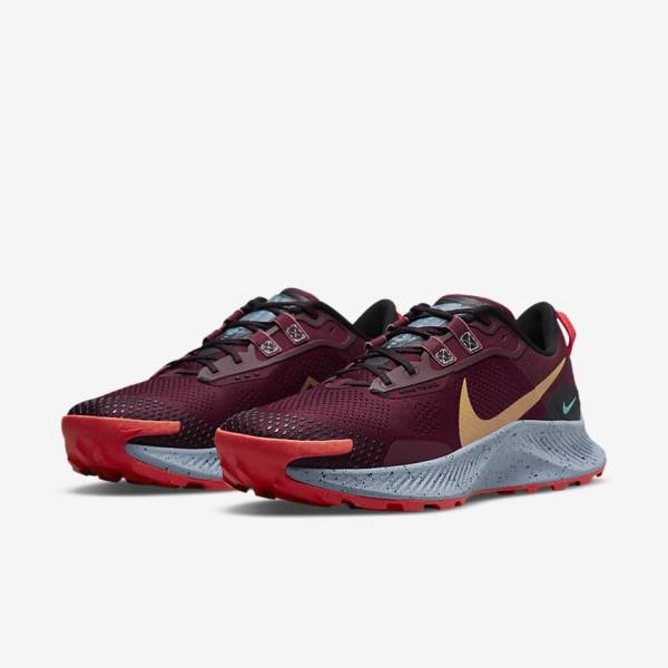 Nike Pegasus Trail 3 Trail Miesten Juoksukengät Mustat Vaaleanpunainen Ruskea | NK281AVT