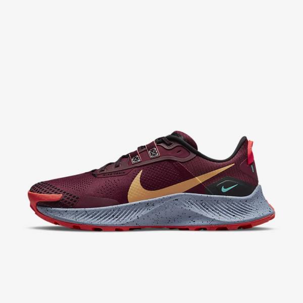 Nike Pegasus Trail 3 Trail Miesten Juoksukengät Mustat Vaaleanpunainen Ruskea | NK281AVT