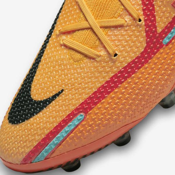 Nike Phantom GT2 Dynamic Fit Elite AG-Pro Artificial-Grass Naisten Jalkapallokengät Oranssi Vaaleanpunainen Mustat | NK512ANG