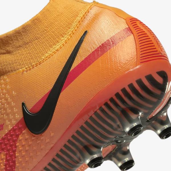 Nike Phantom GT2 Dynamic Fit Elite AG-Pro Artificial-Grass Naisten Jalkapallokengät Oranssi Vaaleanpunainen Mustat | NK512ANG