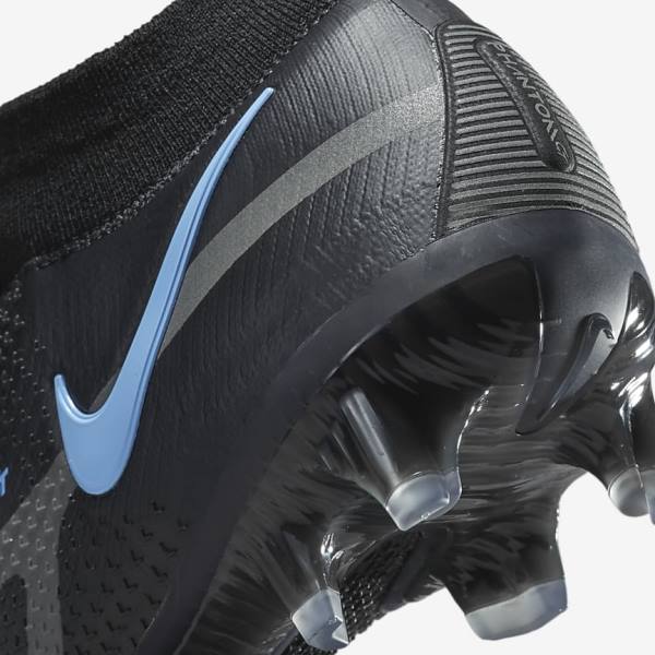 Nike Phantom GT2 Dynamic Fit Elite FG Firm-Ground Miesten Jalkapallokengät Mustat Harmaat | NK056ZNU