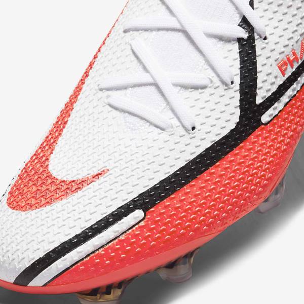 Nike Phantom GT2 Dynamic Fit Elite FG Firm-Ground Naisten Jalkapallokengät Valkoinen Vaaleanpunainen | NK314FWL