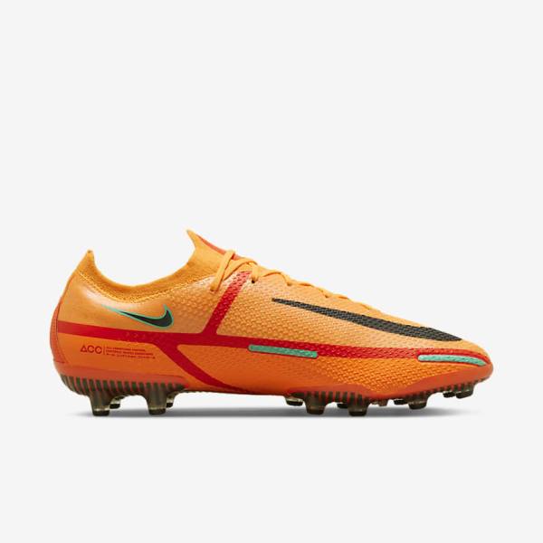 Nike Phantom GT2 Elite AG-Pro Artificial-Grass Miesten Jalkapallokengät Oranssi Vaaleanpunainen Mustat | NK519ZQR