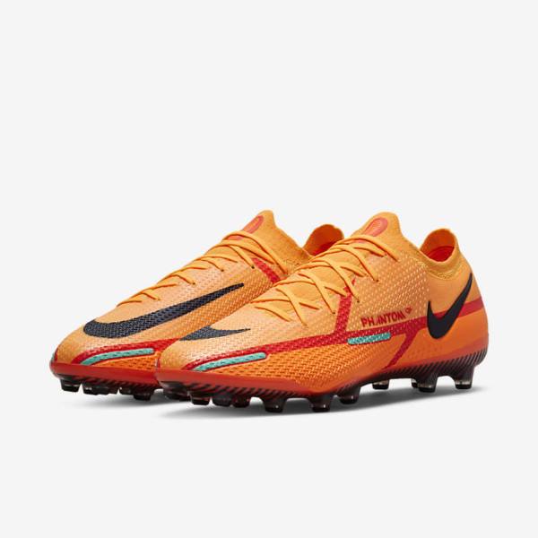 Nike Phantom GT2 Elite AG-Pro Artificial-Grass Miesten Jalkapallokengät Oranssi Vaaleanpunainen Mustat | NK519ZQR