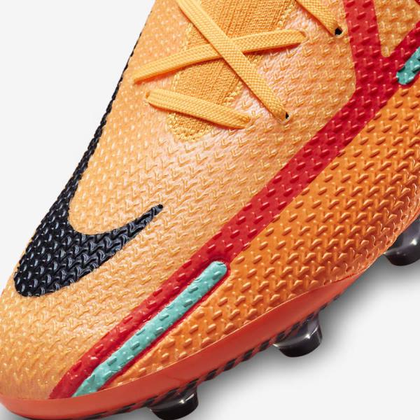 Nike Phantom GT2 Elite AG-Pro Artificial-Grass Miesten Jalkapallokengät Oranssi Vaaleanpunainen Mustat | NK519ZQR