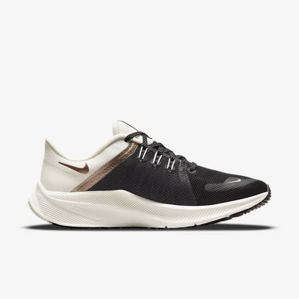 Nike Quest 4 Premium Maantie Naisten Juoksukengät Metal Harmaat | NK917WIF