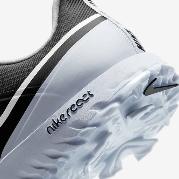 Nike React Infinity Pro Miesten Golfkengät Mustat Metal Platina Valkoinen | NK046WLV