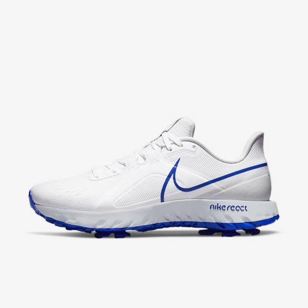 Nike React Infinity Pro Naisten Golfkengät Valkoinen Platina Sininen | NK271JAV