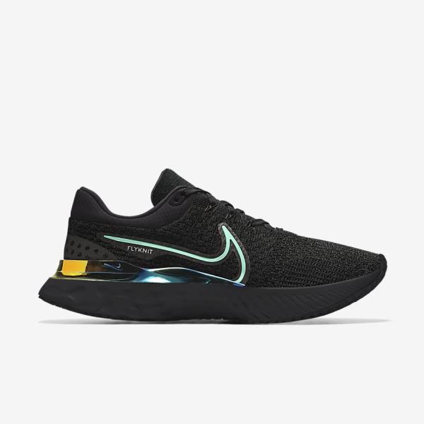 Nike React Infinity Run 3 By You Custom Maantie Naisten Juoksukengät Mustat | NK682JAU