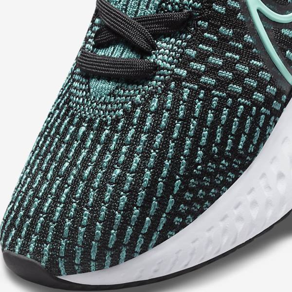 Nike React Infinity Run Flyknit 3 Maantie Naisten Juoksukengät Mustat Pinkki Turkoosi Turkoosi | NK358OMV