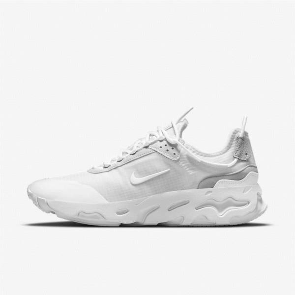 Nike React Live Miesten Tennarit Valkoinen Platina Valkoinen | NK357BVO