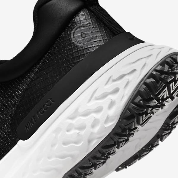 Nike React Miler 2 Shield Weatherised Maantie Miesten Juoksukengät Mustat Vaaleanharmaat Platina | NK149TKF