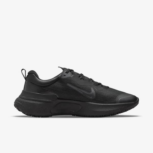 Nike React Miler 2 Shield Weatherised Maantie Miesten Juoksukengät Mustat Tummanharmaat Mustat | NK915CHS