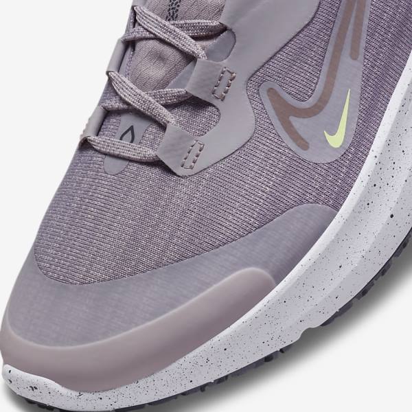 Nike React Miler 2 Shield Weatherised Maantie Naisten Juoksukengät Harmaat Oranssi Violetit | NK925HMZ