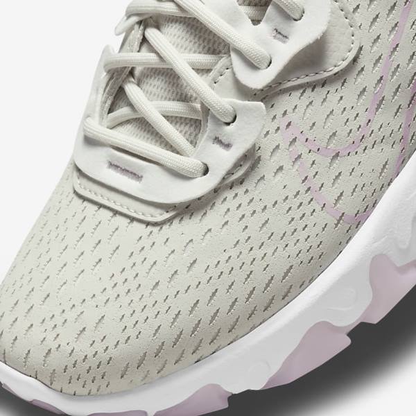 Nike React Vision Naisten Tennarit Vaaleanbeige Valkoinen Pinkki | NK280IAF