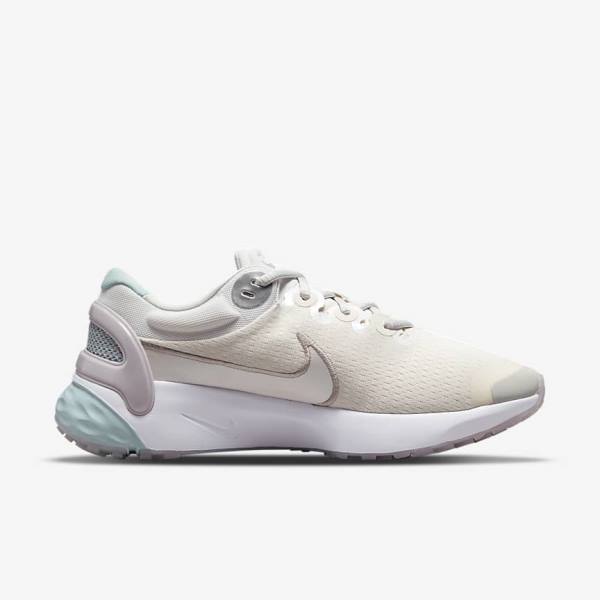 Nike Renew Run 3 Premium Maantie Naisten Juoksukengät Metal Harmaat | NK971WFS