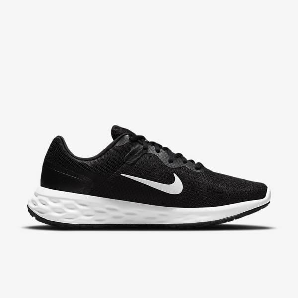 Nike Revolution 6 Next Nature Maantie Miesten Juoksukengät Mustat Harmaat Valkoinen | NK290PBS