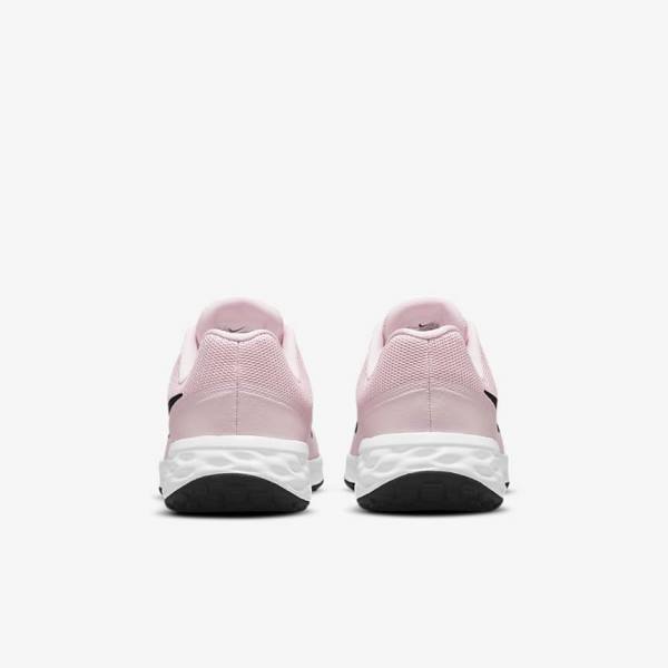 Nike Revolution 6 Older Maantie Lasten Juoksukengät Pinkki Mustat | NK310PMY