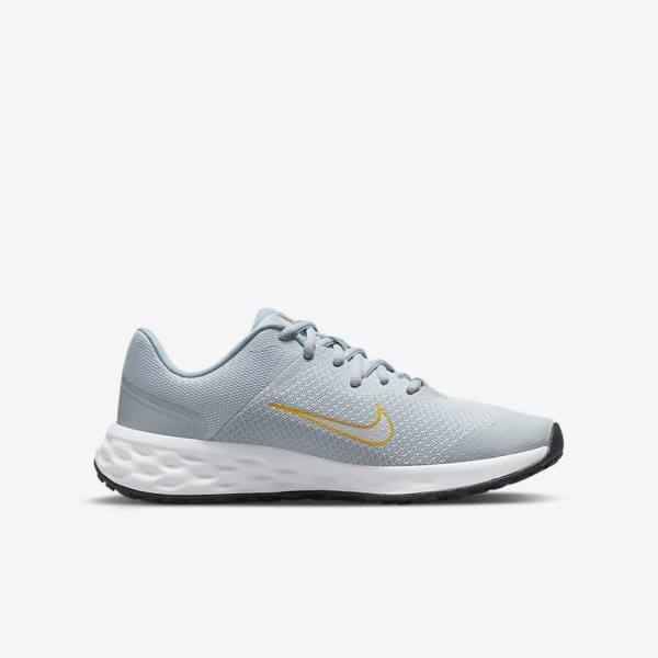 Nike Revolution 6 Older Maantie Lasten Juoksukengät Sininen Monivärinen | NK519XUA