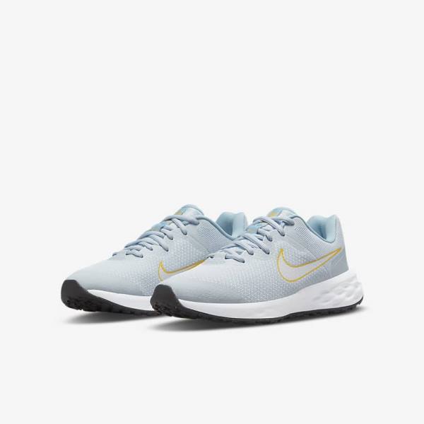 Nike Revolution 6 Older Maantie Lasten Juoksukengät Sininen Monivärinen | NK519XUA