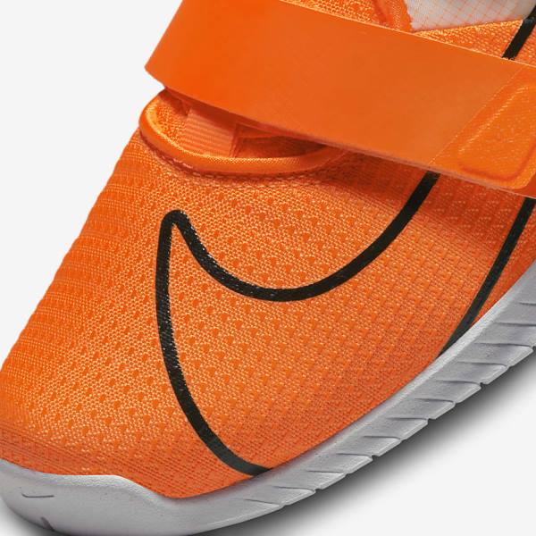 Nike Romaleos 4 Naisten Treenikengät Oranssi Valkoinen Mustat | NK962MAW