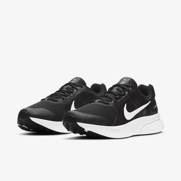 Nike Run Swift 2 Maantie Miesten Juoksukengät Mustat Tummanharmaat Valkoinen | NK672WHK